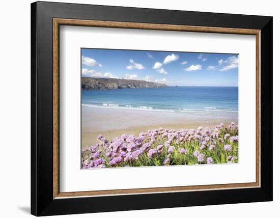 The Trepassed Bay And Beach In Brittany-Philippe Manguin-Framed Photographic Print