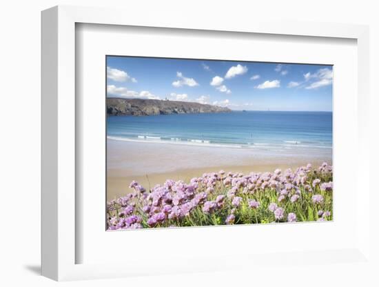 The Trepassed Bay And Beach In Brittany-Philippe Manguin-Framed Photographic Print