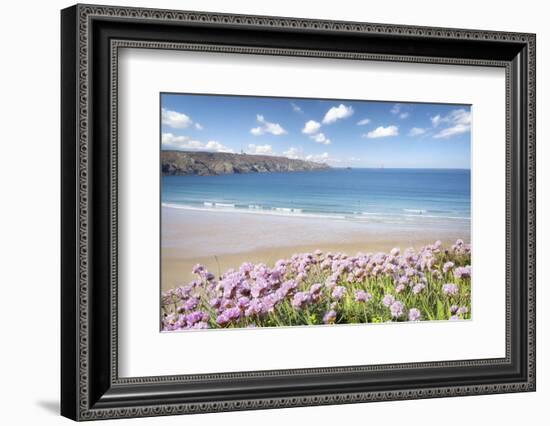 The Trepassed Bay And Beach In Brittany-Philippe Manguin-Framed Photographic Print