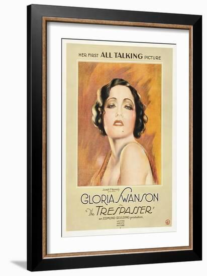 The Trespasser, 1929-null-Framed Giclee Print