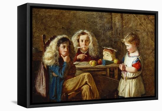 The Trial, 1866-Charles Hunt-Framed Premier Image Canvas