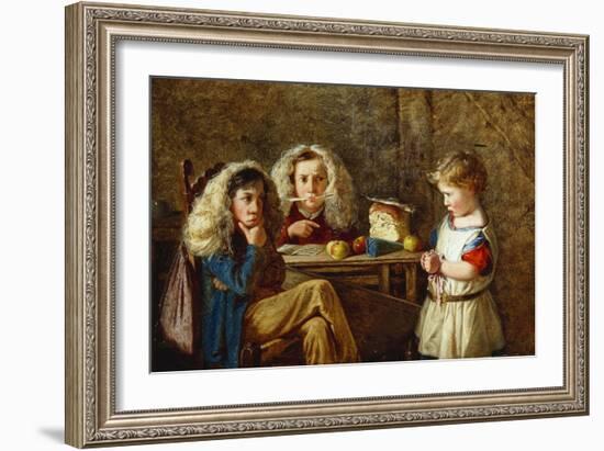 The Trial, 1866-Charles Hunt-Framed Giclee Print