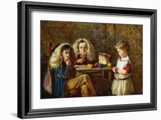 The Trial, 1866-Charles Hunt-Framed Giclee Print