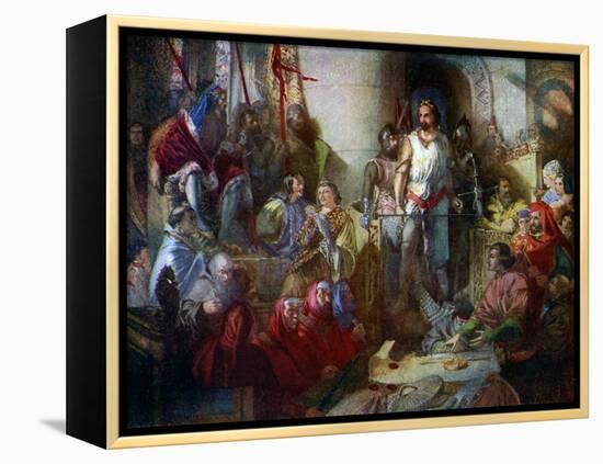 The Trial of Sir William Wallace, 1925-William Bell Scott-Framed Premier Image Canvas