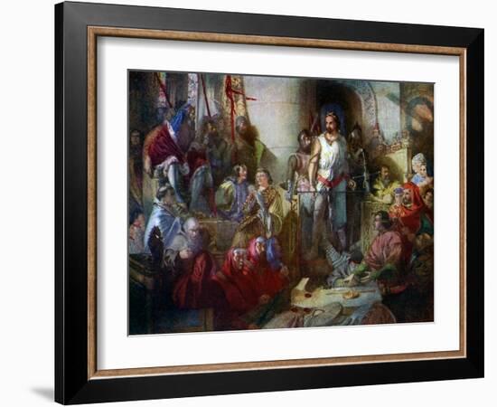 The Trial of Sir William Wallace, 1925-William Bell Scott-Framed Giclee Print