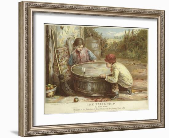 The Trial Trip-Myles Birket Foster-Framed Giclee Print