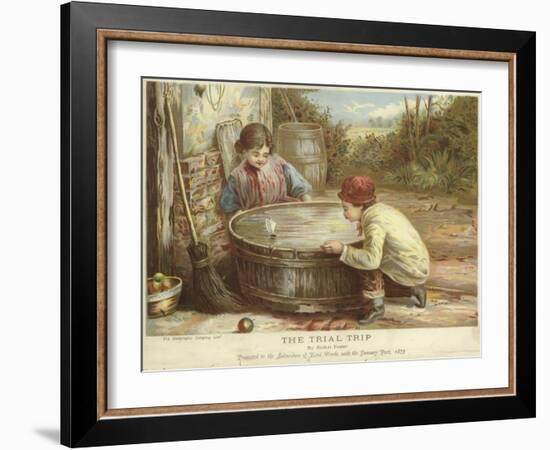 The Trial Trip-Myles Birket Foster-Framed Giclee Print