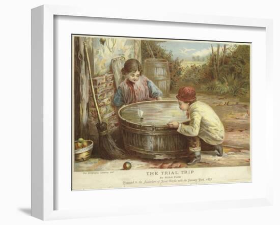 The Trial Trip-Myles Birket Foster-Framed Giclee Print