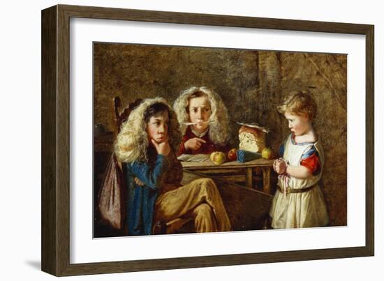 The Trial-Charles Hunt-Framed Giclee Print