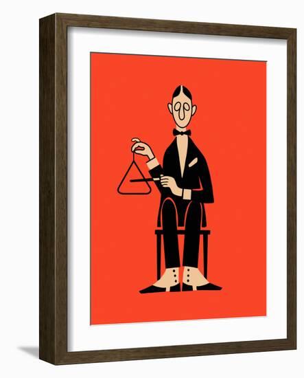 The Triangle-Mark Rogan-Framed Art Print