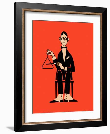 The Triangle-Mark Rogan-Framed Art Print