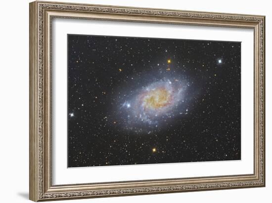 The Triangulum Galaxy, also known as Messier 33-null-Framed Photographic Print