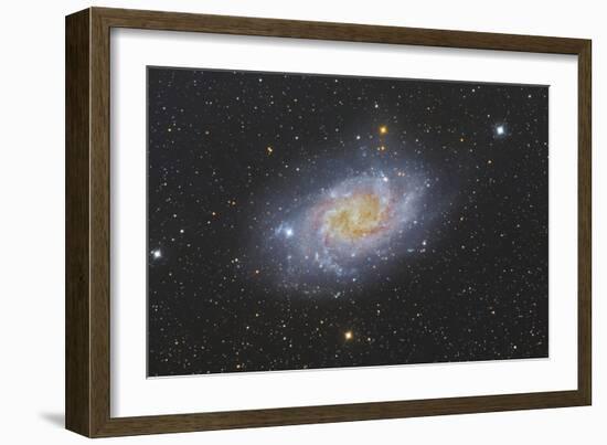 The Triangulum Galaxy, also known as Messier 33-null-Framed Photographic Print