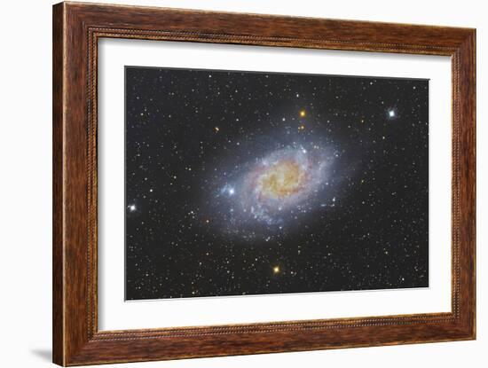 The Triangulum Galaxy, also known as Messier 33-null-Framed Photographic Print