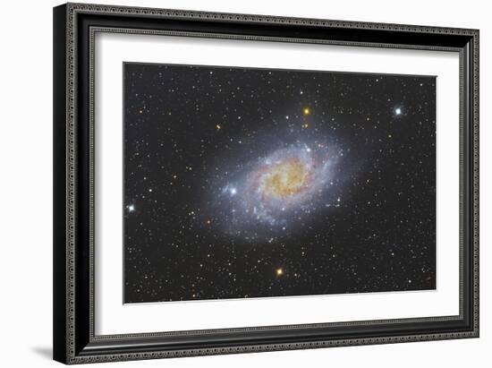 The Triangulum Galaxy, also known as Messier 33-null-Framed Photographic Print