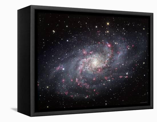 The Triangulum Galaxy-Stocktrek Images-Framed Premier Image Canvas