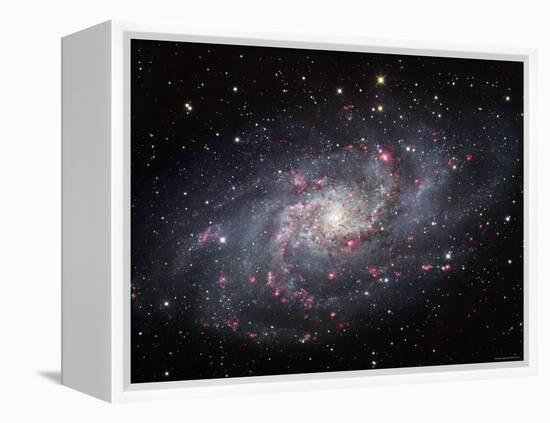 The Triangulum Galaxy-Stocktrek Images-Framed Premier Image Canvas