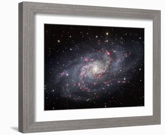 The Triangulum Galaxy-Stocktrek Images-Framed Photographic Print