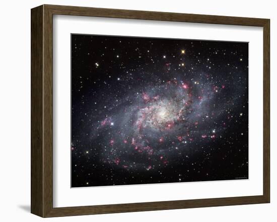 The Triangulum Galaxy-Stocktrek Images-Framed Photographic Print