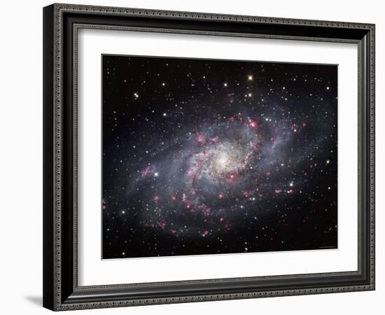 The Triangulum Galaxy-Stocktrek Images-Framed Photographic Print