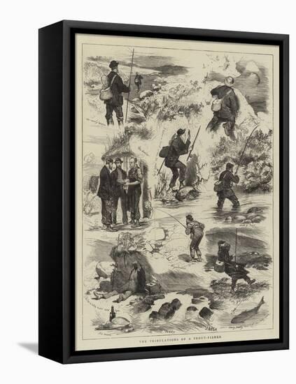 The Tribulations of a Trout-Fisher-Joseph Nash-Framed Premier Image Canvas