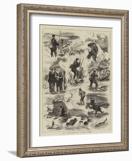 The Tribulations of a Trout-Fisher-Joseph Nash-Framed Giclee Print