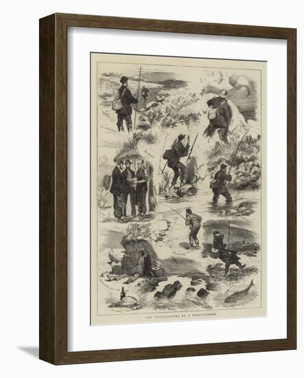 The Tribulations of a Trout-Fisher-Joseph Nash-Framed Giclee Print