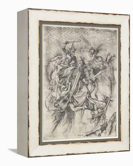 The Tribulations of St Anthony-Martin Schongauer-Framed Premier Image Canvas
