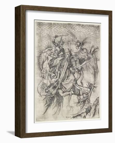 The Tribulations of St Anthony-Martin Schongauer-Framed Giclee Print