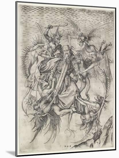 The Tribulations of St Anthony-Martin Schongauer-Mounted Giclee Print