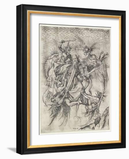 The Tribulations of St Anthony-Martin Schongauer-Framed Giclee Print