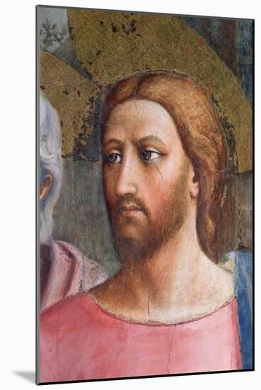 The Tribute Money circa 1427-Tommaso Masaccio-Mounted Giclee Print