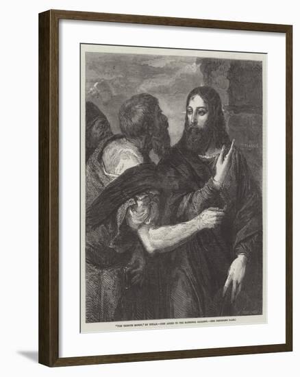 The Tribute Money-Titian (Tiziano Vecelli)-Framed Giclee Print