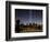 The Tribute of Light Memorial Shines into the Sky Over the Night Skyline of New York City-null-Framed Photographic Print