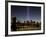 The Tribute of Light Memorial Shines into the Sky Over the Night Skyline of New York City-null-Framed Photographic Print