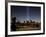 The Tribute of Light Memorial Shines into the Sky Over the Night Skyline of New York City-null-Framed Photographic Print