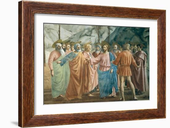 The Tribute-Tommaso Masaccio-Framed Giclee Print