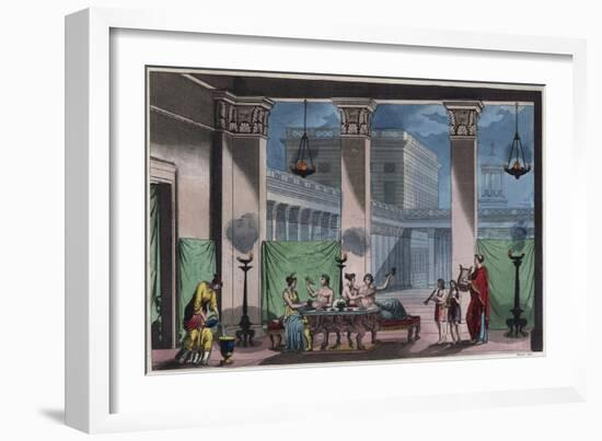 The Triclinium-Stefano Bianchetti-Framed Giclee Print