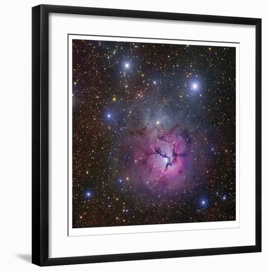 The Trifid Nebula in Sagittarius-Robert Gendler-Framed Giclee Print