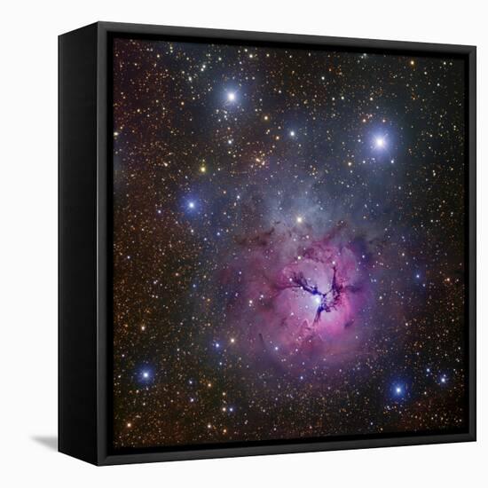 The Trifid Nebula Located in Sagittarius-Stocktrek Images-Framed Premier Image Canvas