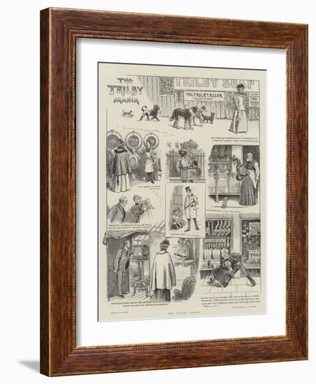 The Trilby Mania-William Ralston-Framed Giclee Print