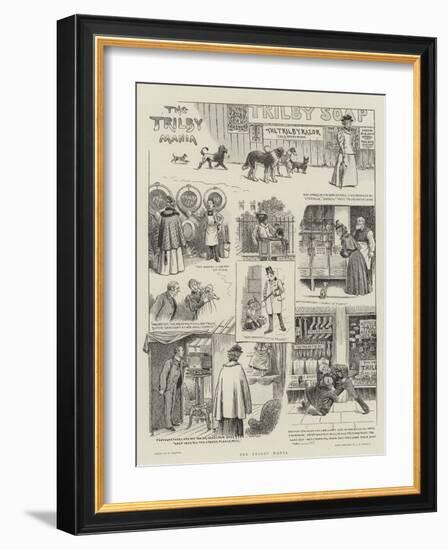 The Trilby Mania-William Ralston-Framed Giclee Print
