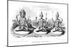 The Trimurti or Hindu Trinity-Andrew Thomas-Mounted Giclee Print