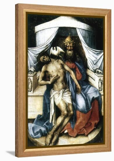 The Trinity, 14th Century-Robert Campin-Framed Premier Image Canvas