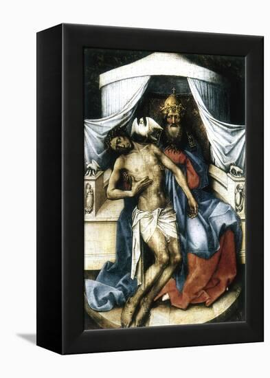 The Trinity, 14th Century-Robert Campin-Framed Premier Image Canvas