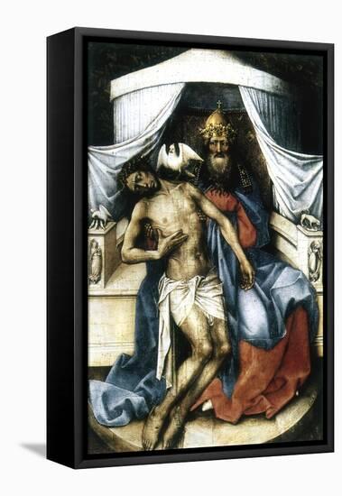 The Trinity, 14th Century-Robert Campin-Framed Premier Image Canvas