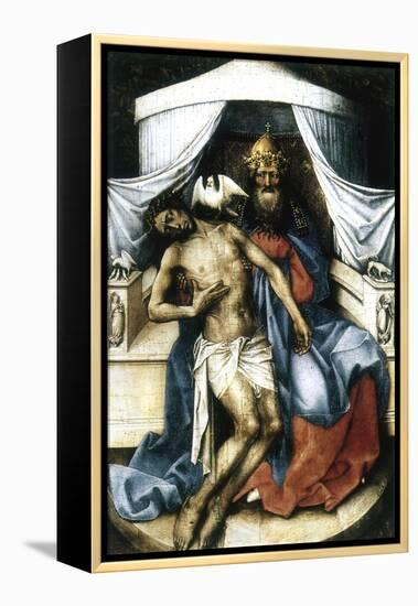 The Trinity, 14th Century-Robert Campin-Framed Premier Image Canvas