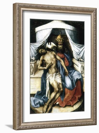 The Trinity, 14th Century-Robert Campin-Framed Giclee Print
