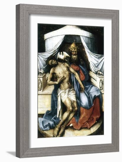 The Trinity, 14th Century-Robert Campin-Framed Giclee Print