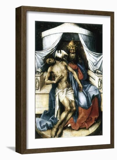 The Trinity, 14th Century-Robert Campin-Framed Giclee Print